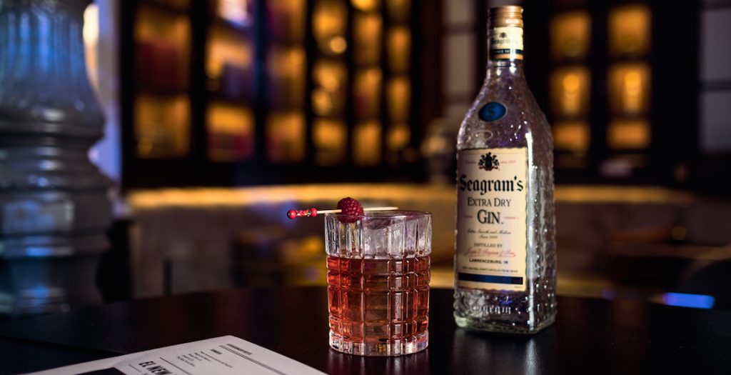 seagram's new york NEGRONI